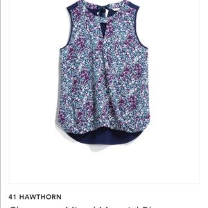 Stitch fix sleeveless top royal blue